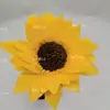 Bolsa de Material de Papel Crepé Hecha a Mano Papel Elástico Papel Enrollado a Mano Girasol Set DIY Hecho a Mano