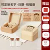 Caja de Colección de Recuerdos de Lanugo de Bebé y Cordón Umbilical Fabricación Conmemoración de los Cien Días y Luna Llena del Recién Nacido Botella de Conservación de Lanugo y Dientes de Bebé