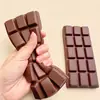 Juguete Squishy de Chocolate Grande en Barra Modelo Idéntico al de Xiaohongshu del Fabricante Original con Tacto Suave y Súper Rebote Lento para Alivio del Estrés