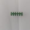 Hebilla de anillo para carpeta de 6 agujeros, tira de encuadernación de plástico, hebilla para carpeta, espiral de plástico, clip para carpeta de núcleo removible