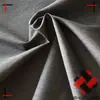 Tela Jacquard de Mezcla de Poliéster con Rayas Verticales y Hilo de Perla Bicolor Shunyao, Tela Distintiva Jacquard de Mezcla de Poliéster Gris Jaspeado