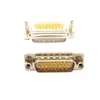 Conector DB26 macho de pines sólidos D-SUB 26 asiento macho tipo placa de soldadura de pata recta HDP26P enchufe de pin recto tipo placa