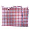 Bolsa tejida con barra de color transfronteriza de Amazon, bolsa de compras manual, bolsa de almacenamiento para mudanzas, suministro directo de fábrica