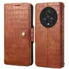 Denior Es Adecuado para Magic5Pro Patrón de Cocodrilo Piel Sintética Honor 100/90 Funda para Teléfono con Soporte para Tarjetas tipo Flip