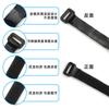 Correas de Velcro Antideslizantes de Nylon para Fijación de Neumáticos de Bicicleta, Gestión de Cables, Cierres de Velcro de Hebilla Inversa Venta al por Mayor