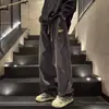 Pantalones vaqueros retro de primavera y otoño para hombre, rectos, holgados, de marca moderna, de pierna ancha, estilo americano, para la calle, informales, combinables, largos para niños.