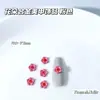 Estilo Ins Flash Urso Desenho Animado Liga de Joias para Nail Art Colorido Dopamina Coelho Biscoito Adesivo para Unha Venda por Atacado