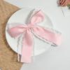 Estilo japonês e coreano Lace Bow Hairpin Mori Style Ins All-match High-end Half-style Grampo de cabelo Acessórios para o cabelo
