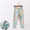 Pantalones de otoño de terciopelo Zhende de doble cara para niños, cálidos, con forro de terciopelo, base, pantalones de otoño e invierno para niños y niñas, pantalones de ropa interior calefactora