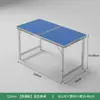 Mesa Plegable para Montaje de Puesto Exterior, Uso Comercial, Mesa de Comedor Rectangular Portátil, Mesa Plegable para Decoración y Ceremonias de Inauguración