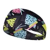 Moda Europea y Americana para Mujer, Estampada, para Viaje, Fiesta, Absorbente de Sudor, Transpirable, para Yoga, Running, Fitness, Deportes, Cinta para la Cabeza
