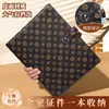 Bolsa de almacenamiento de documentos familiares de gran capacidad, carpeta de anillas, portadocumentos de cuero, carpeta de archivos para certificados y recibos, venta al por mayor