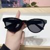Lluvia Transfronteriza Nuevo Venta al por Mayor Ojo de Gato Sombrilla para el Sol para Exteriores Gafas de Sol para Mujer, Mismo Estilo, Esenciales de Calle Personalizadas Gafas de Sol
