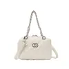 Bolso Pequeño Cuadrado Transfronterizo 2026 Estilo Nuevo Bolso de Cadena Acolchado Inspirado en Chanel para Mujer, Bolso de Hombro y Cruzado Versátil de Alta Gama Moderno