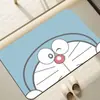 Alfombra de Puerta de Baño/Inodoro de Lujo Ligero Absorbente de Agua Tapizada de Barro Diatómico Alfombrilla Antideslizante para Suelo de Baño/Inodoro