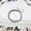 Pulsera transfronteriza nueva de acero inoxidable pulsera de temperamento para hombres y mujeres pulsera simple de estilo callejero hip-hop ventas directas de fábrica