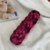 Almohada Nórdica Tejida a Mano para Mesita de Noche, Decoración para Sofá de Sala de Estar, Almohada Retorcida para Cama, Cojín Decorativo para Sofá de Terciopelo Dorado