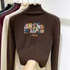 Camisa Base De Rong Infantil 2025 Nova Outono e Inverno Top Estiloso com Babados para Crianças Maiores Primavera e Outono Manga Longa