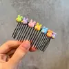 2026 Novo Pente Fofo Infantil para Meninas, Pente para Franja da Testa, Presilha para a Parte de Trás da Cabeça, Acessório de Cabelo