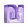 En stock en fábrica Aceite Esencial de Lavanda Jabón Artesanal Jabón Limpiador de Pétalos Frescos Jabón de Aceite Esencial para Baño Exfoliante Limpieza Profunda