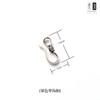 Cadena de Amuletos Budistas Tailandeses Joyería Botón DIY Acero de Titanio Acero Inoxidable Hebilla de Resorte Anillo Abierto Hebilla de Collar Hebilla Wm Joyería Xa