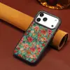 Capa de Celular Apple 17P Magnética de Carregamento Sem Fio Anti-Queda Denior Eco-Friendly Cork Printed Iphone18Promax
