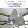 Película isolante de calor com bolhas de folha de alumínio dupla face nano-airbag camada refletora sala de estanho telhado material de isolamento térmico proteção solar