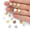 Venta Caliente Transfronteriza Accesorios para Joyería DIY de Aleación Colgante de Huella de Perro Pulsera Creativa Colgante para Llavero D9347