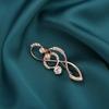 Broche de Pedrería Estilo Coreano para Mujer, Moderno, Sencillo, Exquisito, Pin Anti-Exposición, Versátil, Geométrico, de Alta Gama, Accesorio para Escote que Ceñe la Cintura