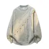 Jaqueta de Moda Solta Colorida Bordada Tendência Personalizada Masculina Outono/Inverno 2026 para Adolescentes e Estudantes