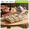 Caja Desechable de Frutas Secas de 300g Plástico Transparente Batata Seca Yaca Seca Empaque Sellado Caja de Frutas y Verduras