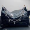 Bolsa de Moda Europeia e Americana Transfronteiriça Versátil Corrente de Ombro Transversal Acessórios Metálicos Franceses Bolsa Corrente de Bolsa Acessórios de Alça de Ombro Portátil