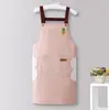Delantales Personalizados para One Piece, Cocina del Hogar, de Aspecto Elegante, Overoles Impermeables y a Prueba de Aceite, Ropa de Trabajo, Delantales Resistentes a las Manchas para las Tareas del Hogar