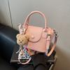 Bolso de Mano de Alta Gama para Comercio Exterior para Mujer 2025 Nuevo Popular Moda Textura Bolso de Hombro para Viaje Diario Bandolera Tipo Cubo