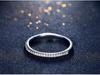 Anillo Concepto Nuevo Anillo de Plata de Ley 925 Ocho Corazones y Ocho Flechas Propuesta Anillo de Boda Fabricante Mayorista