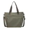 Bolso de Lona Simple y Elegante, Bolso Tote Versátil, Bolso de Hombro Casual para el Día a Día, Bolso Cruzado Nuevo Primavera 2026, Transfronterizo