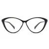 Óculos de Sol Feminino Estilo Literário Olho de Gato Europeu e Americano para Comércio Exterior, Liso, Retrô, Anti-Luz Azul, Masculino Transfronteiriço, Nova Moda, Atacado, Moda Tendência