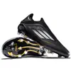 Zapatos de Fútbol F50 para Copa del Mundo Transfronteriza, Juvenil, Estudiante, Mujer, Césped Artificial, Tacos Largos, Competición, Entrenamiento, Zapatos Deportivos al por Mayor