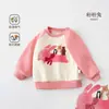 Sudaderas para niños 2025 Primavera y Otoño Ropa nueva para bebé Camisetas básicas para niño Tops para niña Ropa de salida de moda de otoño