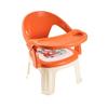 Silla para niños con respaldo grueso para bebés, silla de comedor para niños, silla de estudio para niños de jardín de infantes, taburete de comedor de plástico