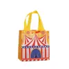 Bolsas de Regalo Lindas con Temática de Circo, Bolsas de Tela No Tejida, Bolsas Tote para Fiestas de Cumpleaños, Venta Directa de Fábrica