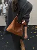 Nueva Moda Estilo Coreano Gran Capacidad Otoño e Invierno Gamuza Retro Personalizada Bolso de Viaje Bolso de Hombro Bolso Cruzado