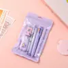 Comercio Exterior Transfronterizo Papelería Set de Siete Piezas Set de Papelería de Aprendizaje Multifuncional Paquete de Regalo de Papelería Infantil Regalo para la Clase Mayoreo