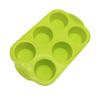 Molde de silicona para hornear pasteles caseros DIY, taza Mafen de silicona redonda de grado alimenticio, resistente a altas temperaturas, herramientas personalizadas