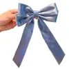 Pinza para el pelo con lazo grande de perlas estilo coreano para niñas dulces, pasador de cinta de princesa, accesorio para el pelo rosa