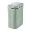 Nuevo Cubo de Basura Doméstico Elegante con Tapa para Sala de Estar, Cocina, Baño y Dormitorio, Gran Capacidad, Diseño de Lujo Ligero