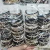 Elásticos de Cabelo com Bola de Strass Série Chá com Leite Estilo Coreano, Presilhas de Cabelo de Contas Douradas com Desenhos, Cordas de Cabelo, Acessórios de Cabelo de Loja de Dólar, Adornos de Cabeça, Suprimentos para Vendedores Ambulantes