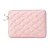 Bolsa de armazenamento acolchoada transfronteiriça amiga da pele para tablets, bolsa de viagem estilosa para tablet, bolsa interna portátil para iPad