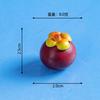 Paisaje en Miniatura Fruta Artificial Lichi Fresa Juguete Lindo Creativo Caja Ciega Accesorios de Decoración DIY Adornos Pequeños