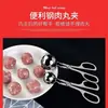 Molde para albóndigas de acero inoxidable, herramienta de cocina doméstica para hacer albóndigas, herramienta pequeña para hacer bolas de arroz